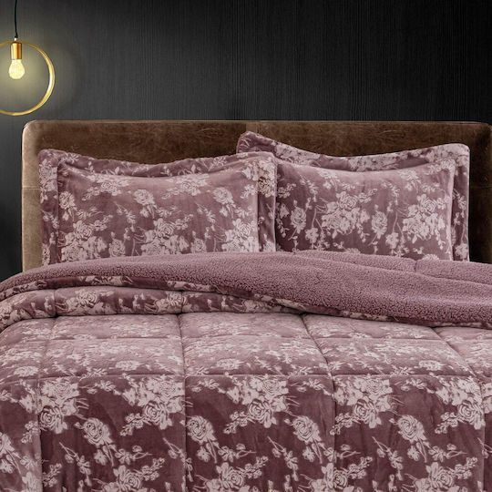 Beauty Home Комбинирано одеяло Куинсайз 220x240бр Art 12671 Гнила ябълка