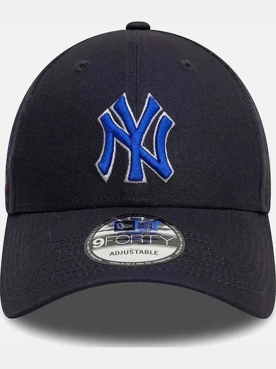 New Era New York Yankees Side Patch Тъмносиня 9forty Cap Visor N A