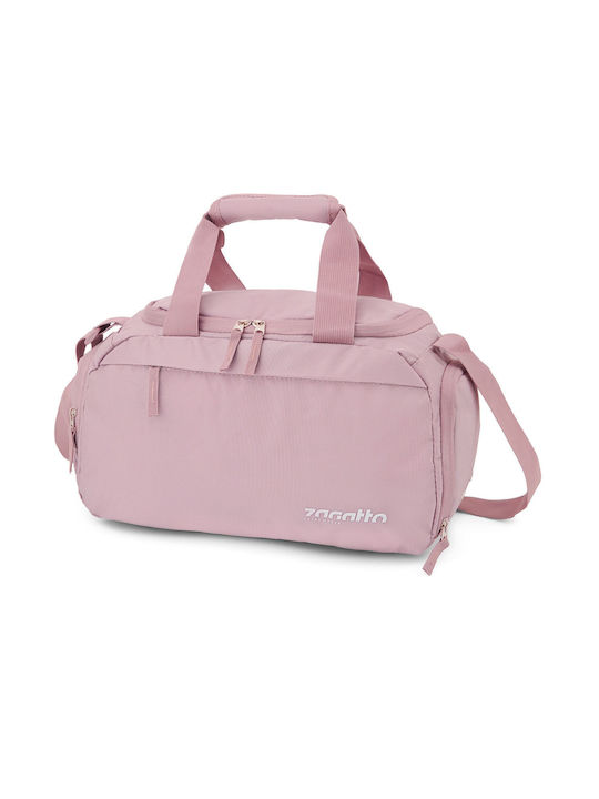 Zagatto Schultertasche für Fitnessstudio Rosa