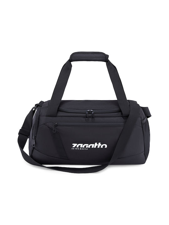 Zagatto Schultertasche für Fitnessstudio Schwarz