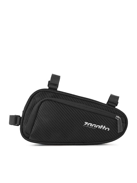 Zagatto Rahmen-Tasche Fahrradtasche 2lt Schwarz