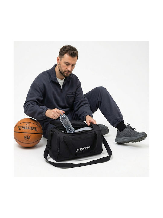 Zagatto Schultertasche für Fitnessstudio Schwarz