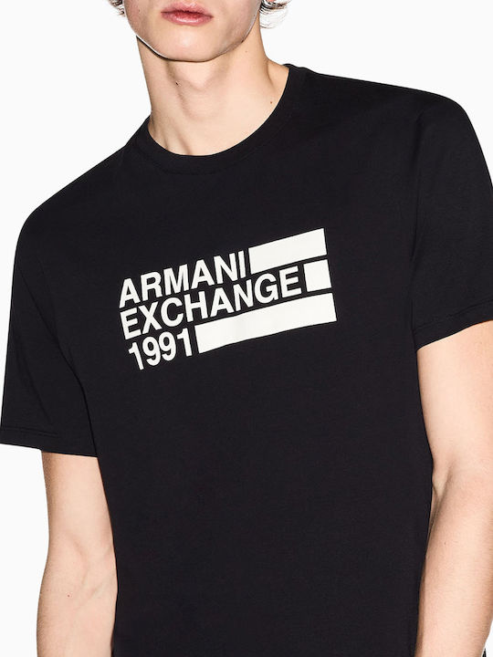 Armani Exchange Tricou Negru