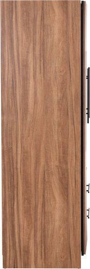 Harry Triple Door Wardrobe Black 150x55x180cm