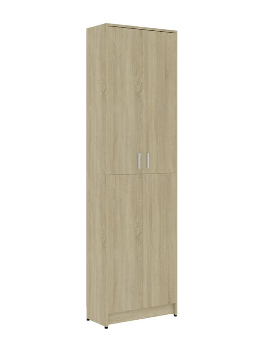 Doppeltür Kleiderschrank Sonoma 55x25x189cm