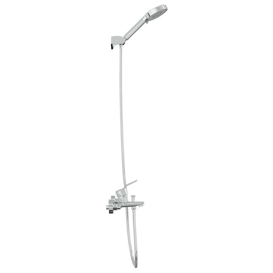 vidaXL Handheld Showerhead with Hose