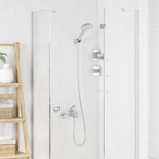 vidaXL Handheld Showerhead with Hose