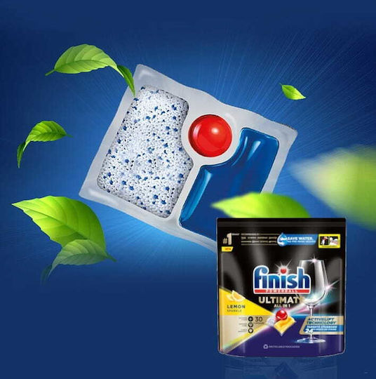 Finish Quantum Ultimate 30 Capsule Pentru Mașina De Spălat Vase