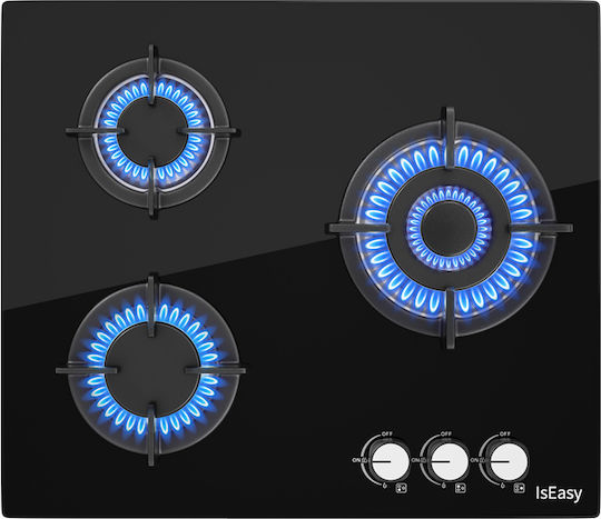 IsEasy Natural Gas Cooktop Autonomous 60x52cm
