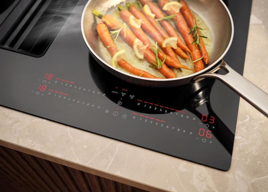 Electrolux Induktions-Kochfeld Autonom mit Kapuze & Sperrmodus 80x51cm