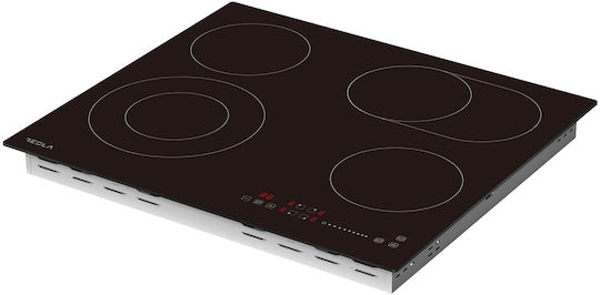 Tesla Ceramic Autonomous Cooktop With Lock Mode 58.9x51.9cm