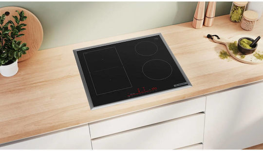 Bosch Serie 6 Smart Κεραμική Εστία με Πλαίσιο Αυτόνομη 58.3x51.3εκ.