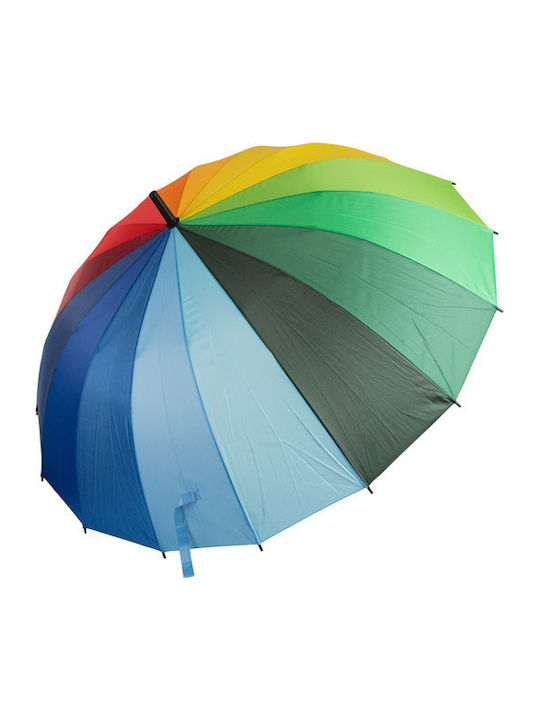 Compact Multicolour Rain Umbrella
