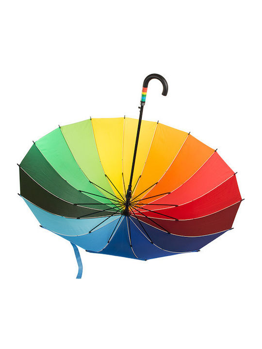 Compact Multicolour Rain Umbrella