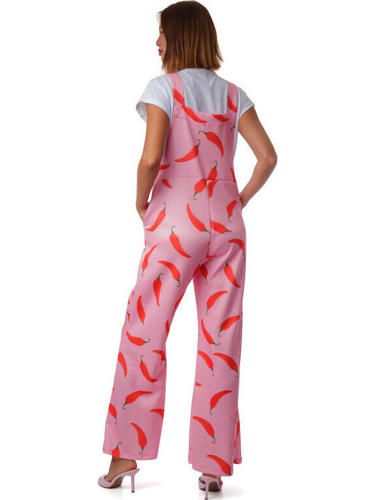Women’s Pink Dungarees