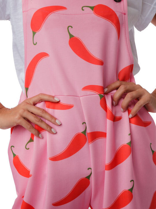 Women’s Pink Dungarees