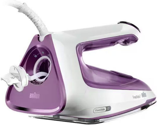 Braun FreeStyle 7 FI 7215VI Steam Iron 2000W with Continuous Steam Supply 50gr/min