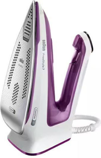 Braun FreeStyle 7 FI 7215VI Steam Iron 2000W with Continuous Steam Supply 50gr/min