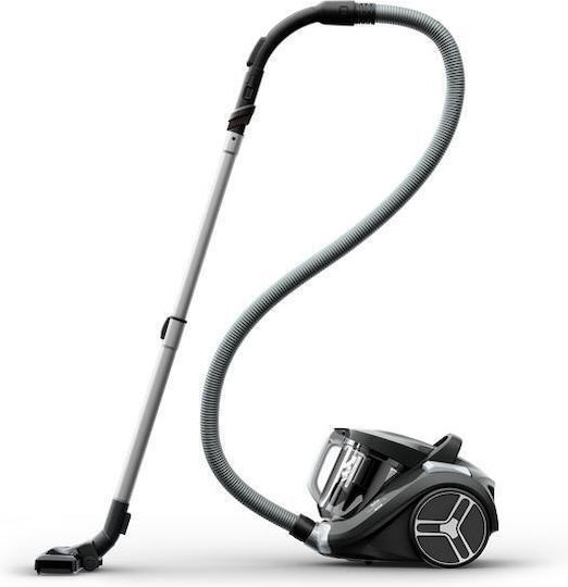 Tefal Compact Power Електрическа Прахосмукачка 900W С Контейнер 2.5l Черна