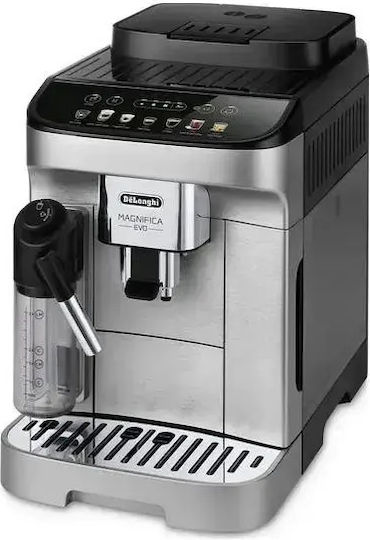 De'Longhi Magnifica Evo Milk Automatic Espresso Coffee Machine 1450W Pressure 15bar for Cappuccino with Grinder Black ECAM290.85.SBX