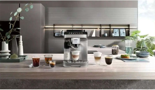 De'Longhi Magnifica Evo Milk Automatic Espresso Coffee Machine 1450W Pressure 15bar for Cappuccino with Grinder Black ECAM290.85.SBX