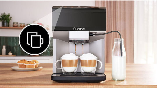 Bosch Automat de Espresso Presiune 15bar Argintie TPE40307