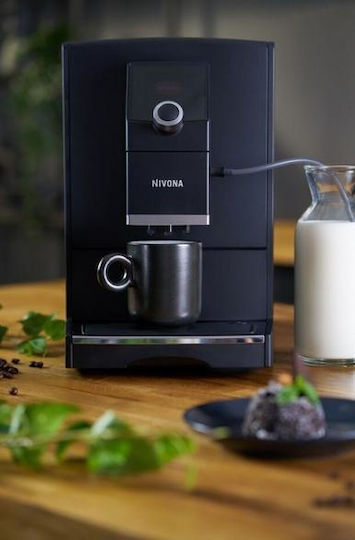 Nivona Cafe Romatica 791 Automat Espressoare 1455W Presiune 15bar cu Râșniță Neagră NIV791