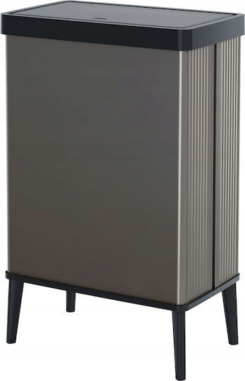 Curver Waste Bin Waste Plastic Gray 54lt 1pcs