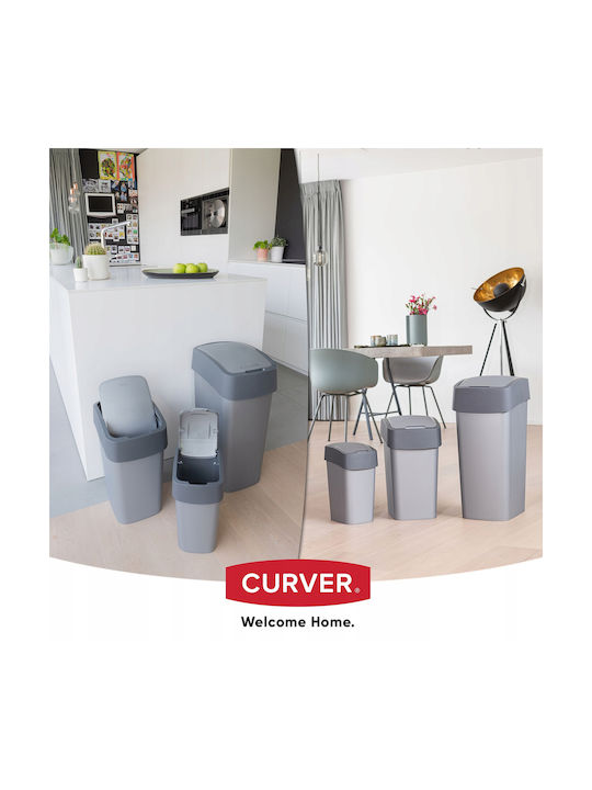 Curver Κάδος Απορριμμάτων Πλαστικός Πράσινος 25lt