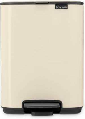 Brabantia Brabantia Mülleimer Mit Pedal Kunststoff Mit Peda Beigen 4lt