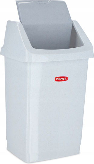 Curver Κάδος Click-It Απορριμμάτων Πλαστικός Γκρι 50lt