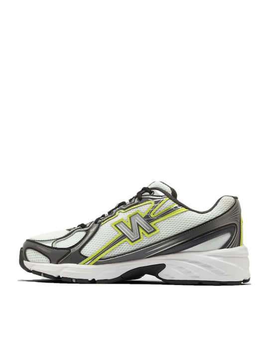 740 Ανδρικά Sneakers Λευκό