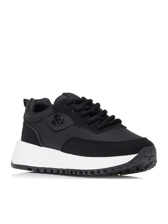 Γυναικεία Flatforms Sneakers Μαύρο