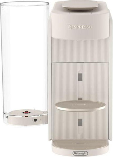 De'Longhi Vertuo Up Καφετιέρα για Κάψουλες Nespresso Πίεσης 15bar Pearl White