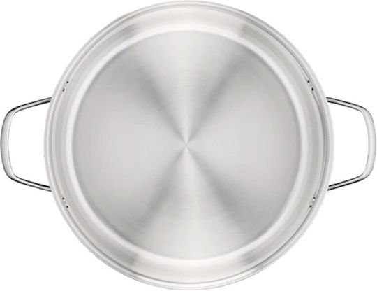 Tefal Emotion+ Ανοξείδωτη Κατσαρόλα Μαρμίτα 7.7lt / 26cm