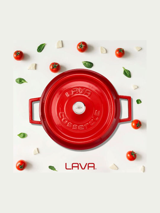 Lava Oală Joasă din Fontă 4,7l / 24cm
