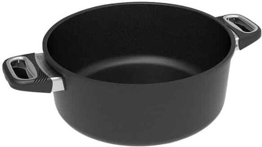 AMT Gastroguss Tiefer Topf aus Gussaluminium 4Es / 26cm