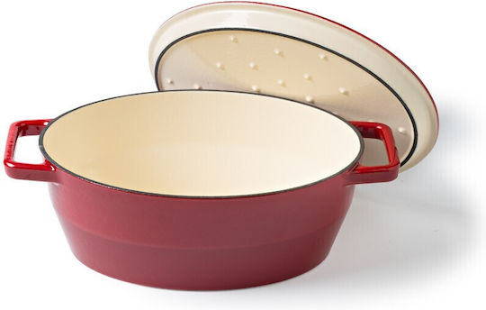 Pyrex Tiefer Topf aus Gusseisen 5.8Es / 28cm