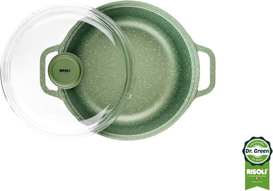 Risoli Dr Green Oală Adâncă Din Aluminiu Turnat 3.5lt 24cm 97DR24
