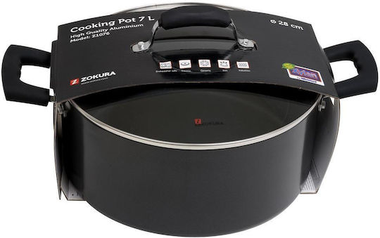 Zokura Primary Deep Pot From Aluminum 7l / 28cm