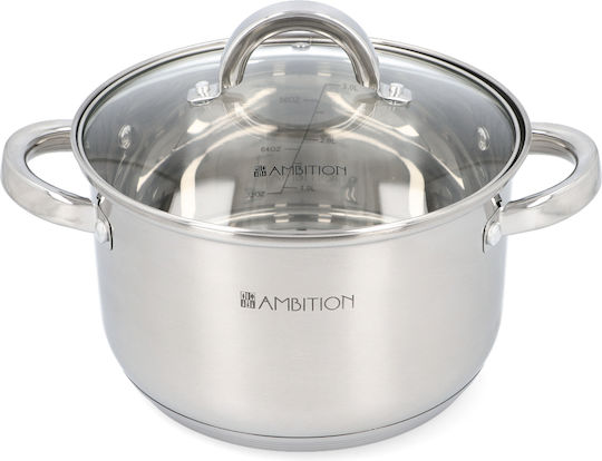 Ambition Deep Pot made of Aluminum 4.8lt / 22cm