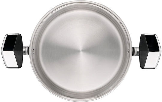 Tefal Emotion+ Ανοξείδωτη Κατσαρόλα Μαρμίτα 6.4lt /