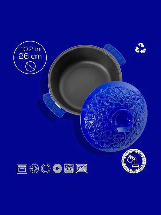 Lava Oală Adâncă din Fontă 4.35lt /