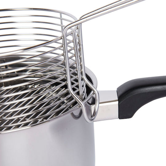 Kitchen Craft Ανοξείδωτη Κατσαρόλα Φριτέζα 3lt / 20cm