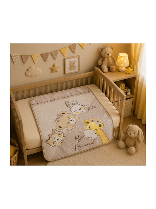 Kamtex Baby Nursery Swaddling Blanket 100x120cm