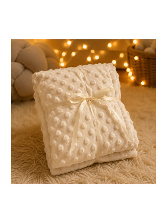 Grandes Suenos Blanket Nursery Swaddling Blankets White 75x100cm