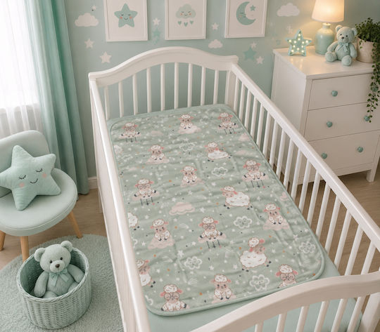 Kamtex Baby Wickeltücher für Kinderzimmer 90x110cm
