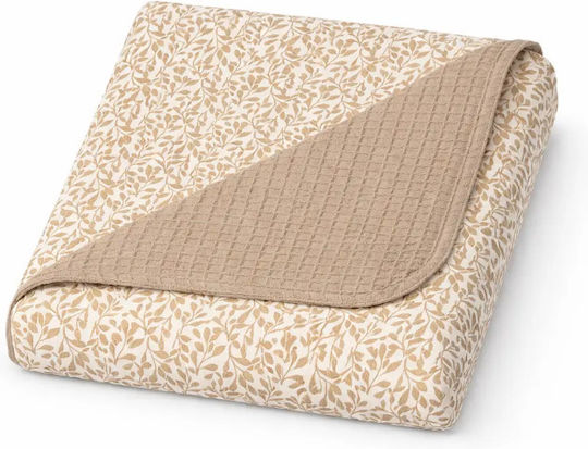 Baby Star Blanket Nursery Swaddling Blankets Waffle Beige 75x100cm