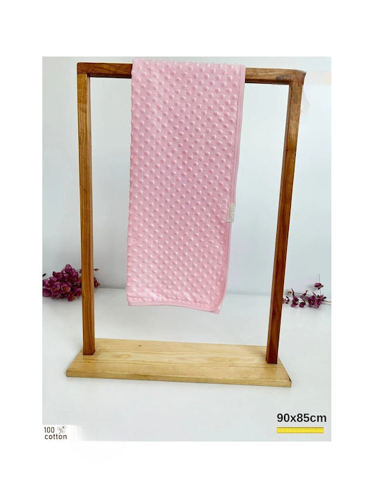 SteweHome Nursery Swaddling Cotton Multicolour Blanket 100x90cm