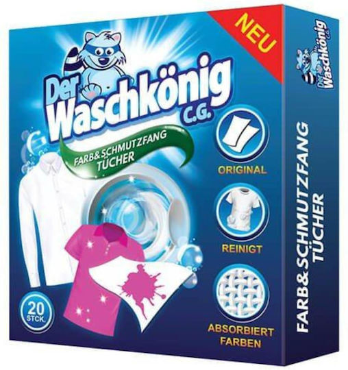 Der Waschkonig Χρωμοπαγίδες 20 Φύλλα